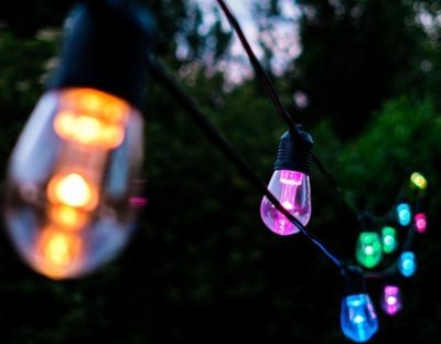 Immax NEO LITE Smart - venkovní dekorační řetěz girlanda Tuya, Wi-Fi, RGB, CCT IP65, 15W, 15m