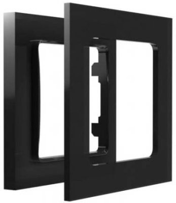 Shelly Wall Frame 1 - rámeček pro vypínače Shelly, Černý