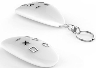 FIBARO Keyfob - dálkové ovládání s klíčenkou, Z-Wave