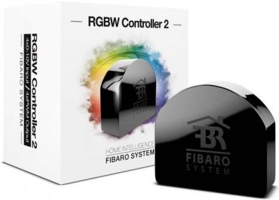 FIBARO RGBW Controller 2 ZW5 - modul pro řízení LED pásků, Z-Wave