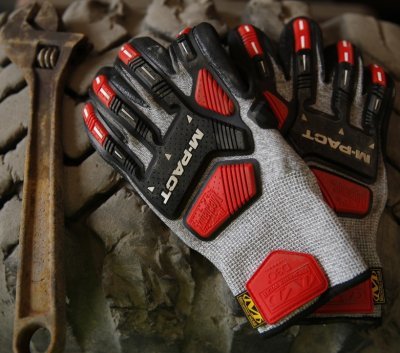 Rukavice Mechanix M-Pact Knit CR5A5, velikost M