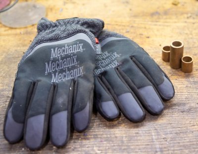 Zimní rukavice Mechanix ColdWork FastFit černé, velikost M