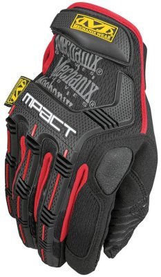 Rukavice Mechanix M-Pact černo-červené, velikost XL