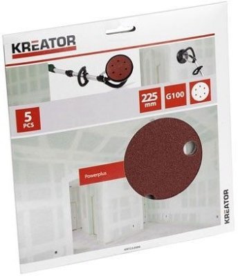 Brusný kotouč 225 mm G100 5 ks Kreator KRT232006