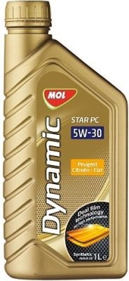 Motorový olej MOL Dynamic Star PC 5W-30, 1L