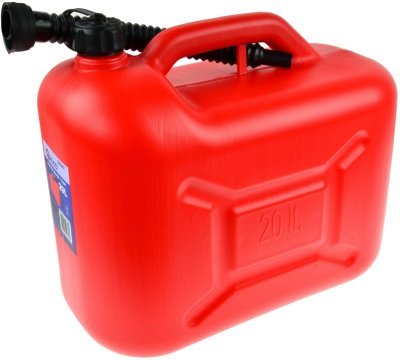Plastový kanystr 20l s nálevkou GEKO G03242