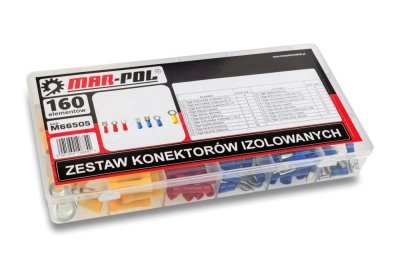 Izolovaný konektor, sada 160ks MAR-POL M66505