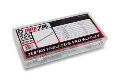 Závlačka, sada 555ks MAR-POL M66488