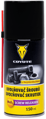 Coyote Uvolňovač šroubů s MoS₂, 150ml