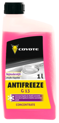 Chladící kapalina Coyote Antifreeze G13, 1L
