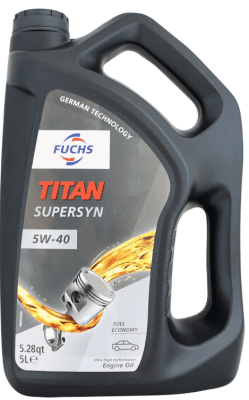 Motorový olej Fuchs Titan SuperSyn 5W-40, 5L