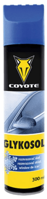 Coyote Glykosol rozmrazovač skel se škrabkou, 300ml