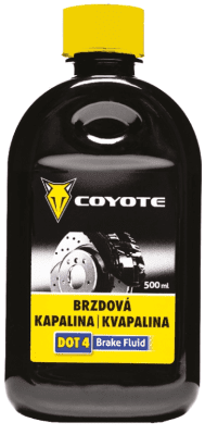 Coyote brzdová kapalina DOT 4, 500ml