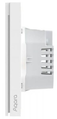 AQARA Smart Wall Switch H1 EU (WITH NEUTRAL) - vypínač s dvojitým relé s neutrálem, ZigBee