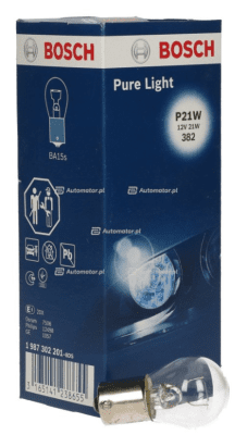 Žárovka Bosch P21W, Pure Light WS 1987302201