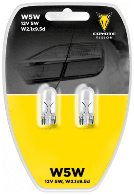 Žárovka Coyote W5W, Vision