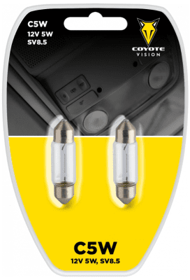 Žárovka Coyote C5W, Vision