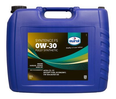 Motorový olej Eurol Syntence FS LL 0W-30, 20L