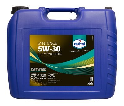 Motorový olej Eurol Syntence LL 5W-30, 20L