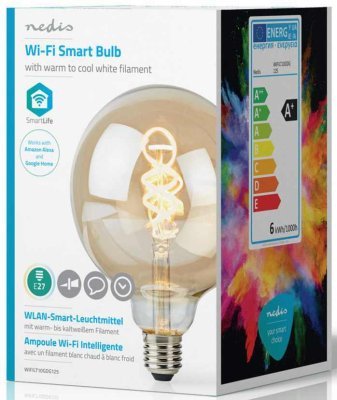 Nedis SmartLife LED žárovka - Wi-Fi LED zárovka