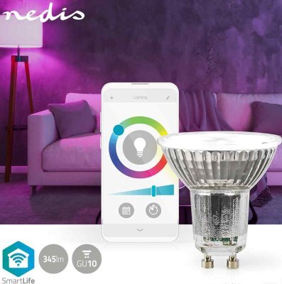 Nedis SmartLife LED Spot - LED žárovka, Wi-Fi