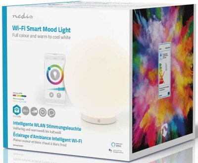 Nedis Světlo SmartLife Mood Light - stolní lampa, Wi-Fi