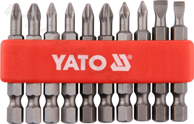 Yato Sada bitů 1/4" 50 mm NON-SLIP 10 ks