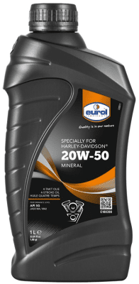 Motorový olej Eurol Harley 4T 20W-50, 1L