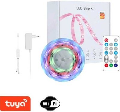 Immax NEO LITE Smart - digitální LED pásek 5m, RGB, Wi-Fi, TUYA, Music, IP65