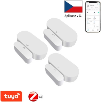 Immax NEO Smart - 3x magnetický senzor na dveře a okna, Zigbee 3.0