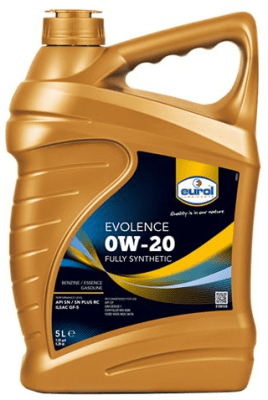 Motorový olej Eurol Evolence 0W-20, 5L