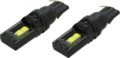 Compass žárovka 4LED 3030 12V T10 s rezistorem CAN-BUS ready bílá 2ks
