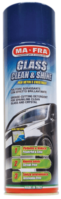 MA-FRA Glass Clean and shine - pěna na čištění oken, 500ml