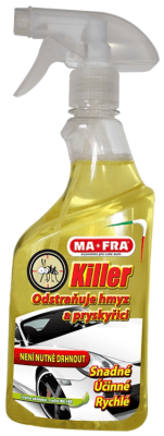 MA-FRA Killer odstraňovač hmyzu a pryskyřice sprej, 500ml