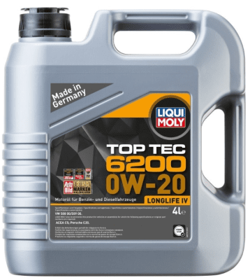 Motorový olej Liqui Moly Top Tec 6200 0W-20, 4L