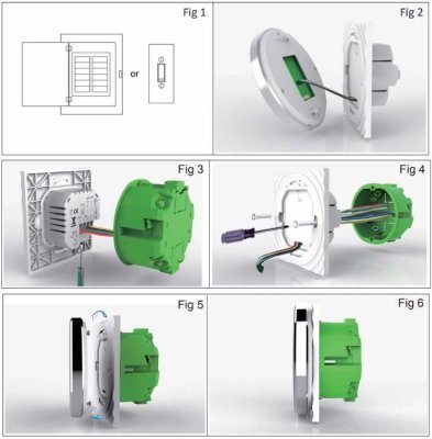 iQtech Smartlife GCLW-B - termostat pro bojlery a kotle s bezpotenciálovým spínáním, Wi-Fi, černý