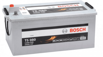 Autobaterie Bosch T5, 12V, 225Ah, 1150A, T5 080
