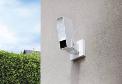 NETATMO Smart Outdoor Camera - venkovní IP kamera se sirénou, bílá