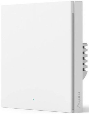 AQARA Smart Wall Switch H1 EU (WITH NEUTRAL, SINGLE ROCKER) - chytrý nástěnný přepínač