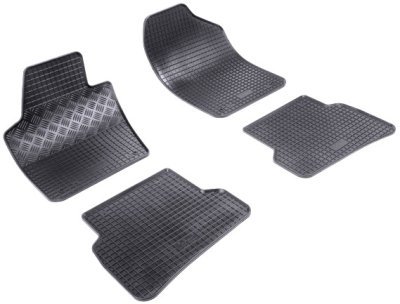 Autokoberce Rigum gumové přesné - SEAT Ibiza 2008-, ŠKODA Fabia III 2014-, VW Polo 2009-/2014-