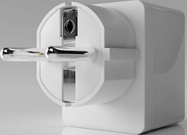 Qubino Smart Plug - chytrá zásuvka s měřením spotřeby, 16A (Schuko)