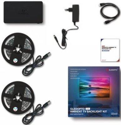 GLEDOPTO Ambient Tv Sync Lighting Kit - ambientní podsvícení TV, Wi-Fi
