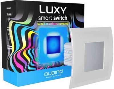 Qubino Luxy Smart Switch - vypínač s ambientní osvětlením