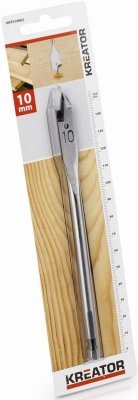 Plochý vrták do dřeva 10 x 152 mm Kreator KRT010803