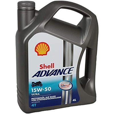 Motorový olej Shell Advance Ultra 4T 15W-50, 4L