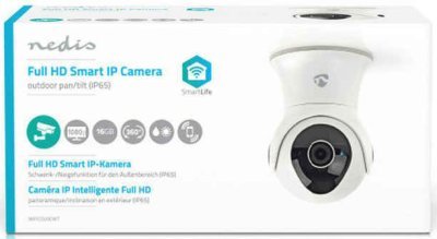 Nedis SmartLife - venkovní kamera, Wi-Fi