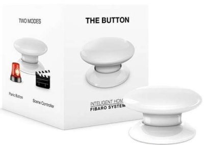 FIBARO The Button - ovladač scén, Z-Wave, bílé