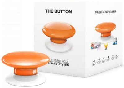 FIBARO The Button - ovladač scén, Z-Wave, oranžový