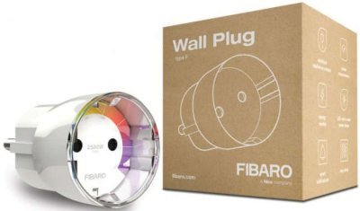 FIBARO Wall Plug Type F - chytrá zásuvka s měřením spotřeby, Z-Wave