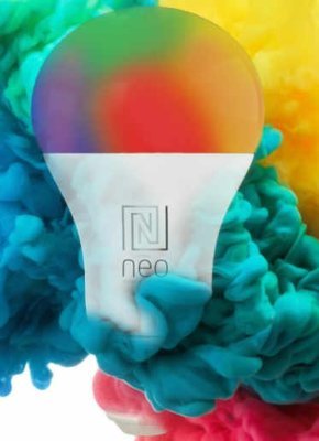 Immax NEO LITE Smart - chytrá žárovka LED E27 9W RGB+CCT barevná a bílá, stmívatelná, Wi-Fi